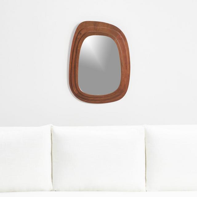 Ath Mango Wood Wall Mirror