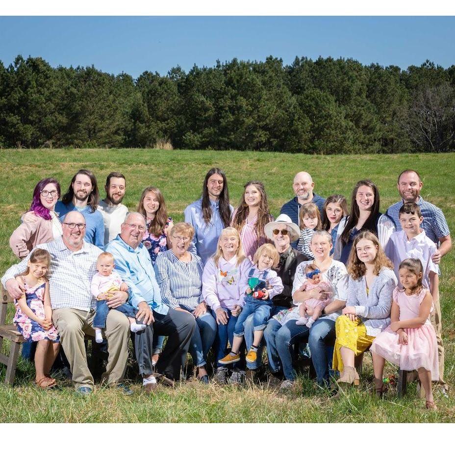 Sasha's whole family Spring 2021