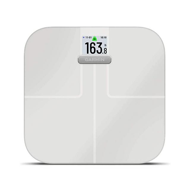Garmin Index S2, Smart Scale with Wireless Connectivity, Measure Body Fat, Muscle, Bone Mass, Body Water% and More, White (010-02294-03)
