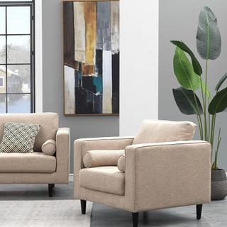 Arthur 1-Seat Tweed Armchair