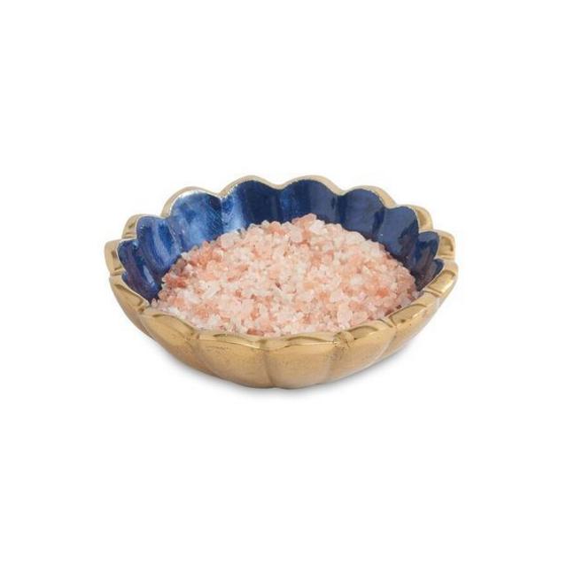 Peony 4" Petite Bowl Gold Sapphire
