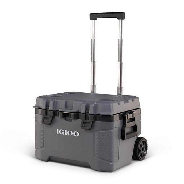 Igloo 52 Qt Trailmate Wheeled Cooler Carbonite