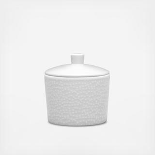 White on White Sugar Bowl