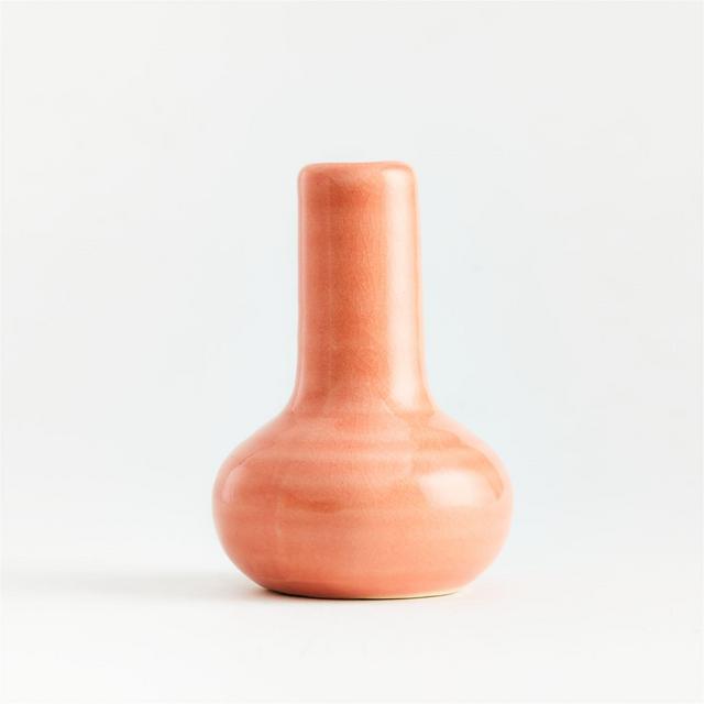 Patine Peach Bud Vase