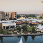 Hughes Landing Boulevard in the Woodlands