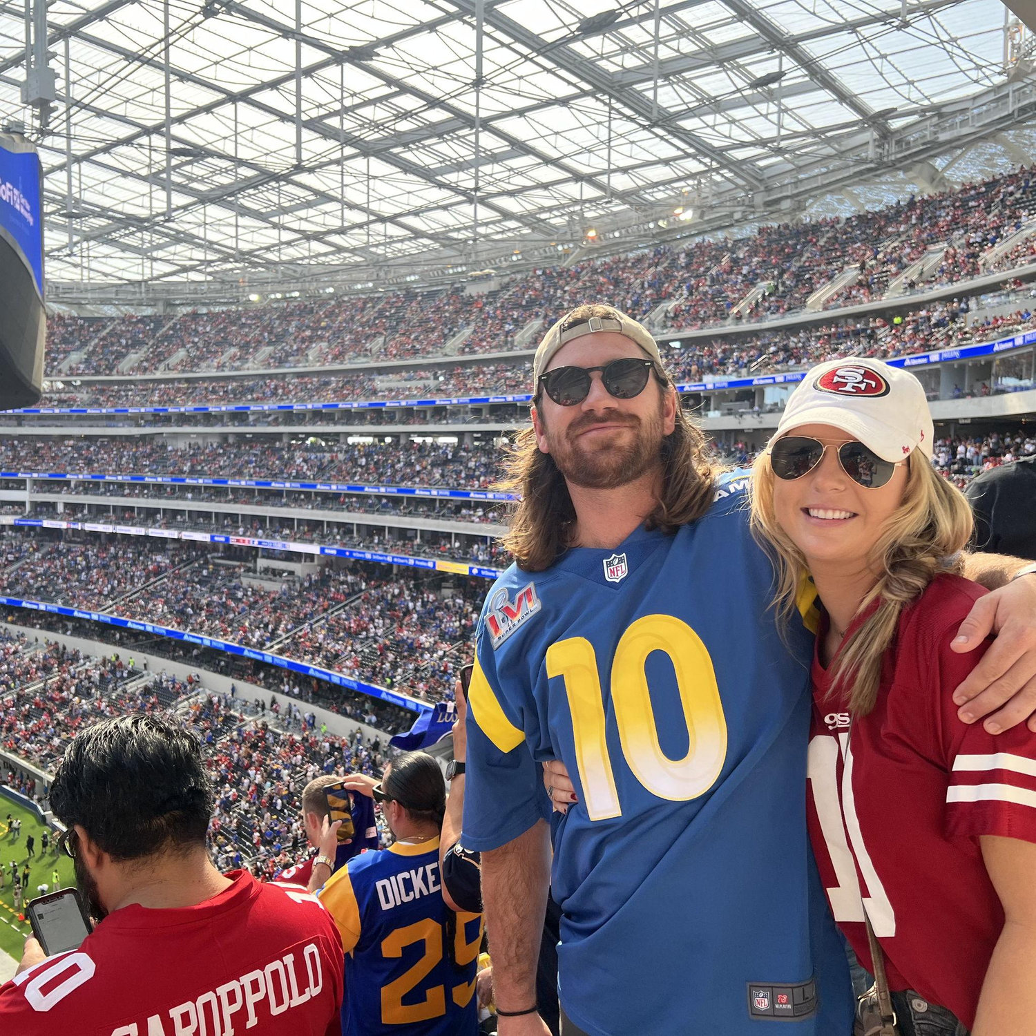 The first of many 49ers vs. Rams games we've watched together. Let the record show that the 49ers won this day.