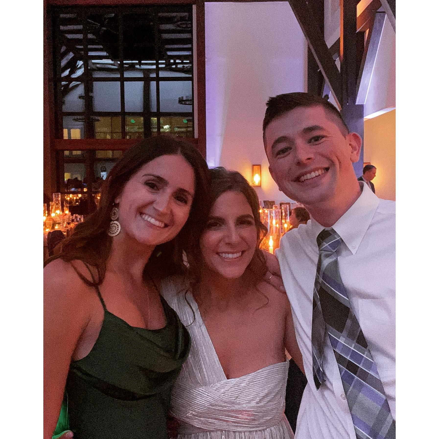 On the dance floor at the LaBonte's wedding