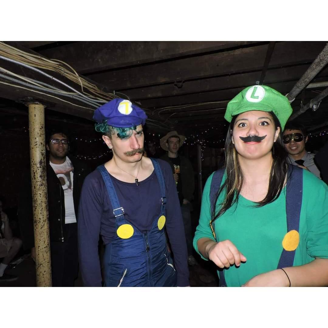 Halloween sometime in college (2014?).