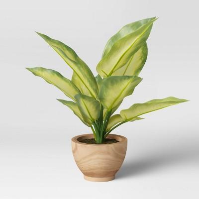 Artificial Leaf House Plant in Pot