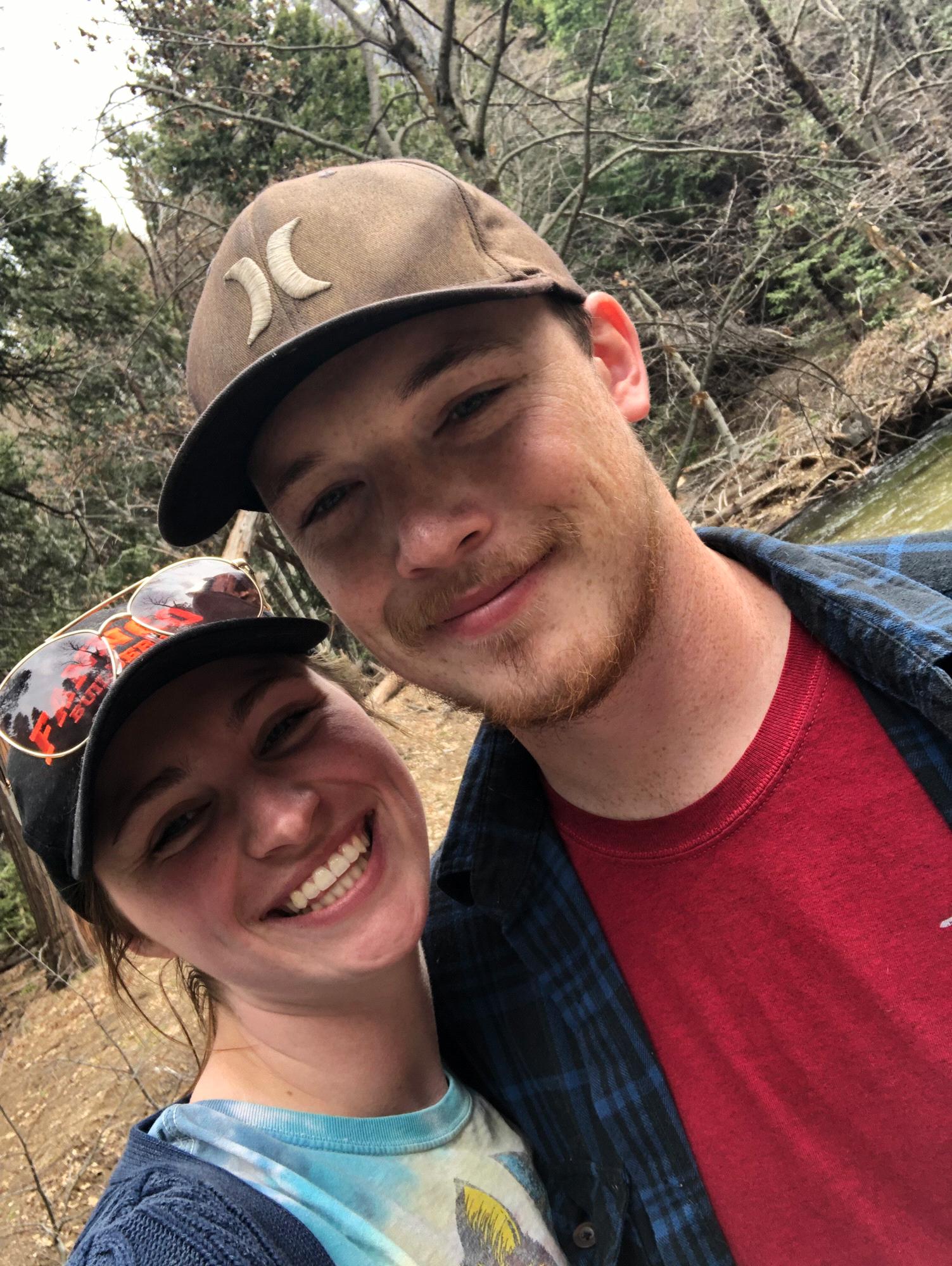 Matthew and I went on a vacation to Yosemite and took this right before we hiked a trail.