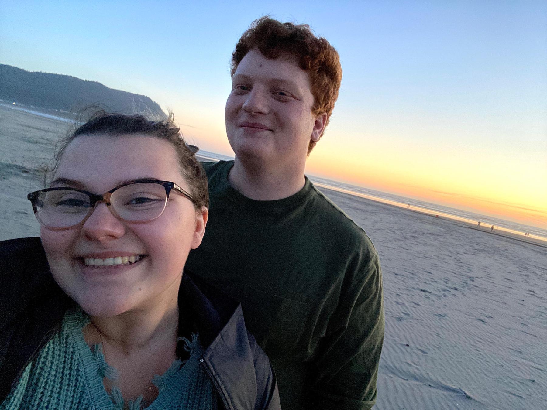 First beach trip together!