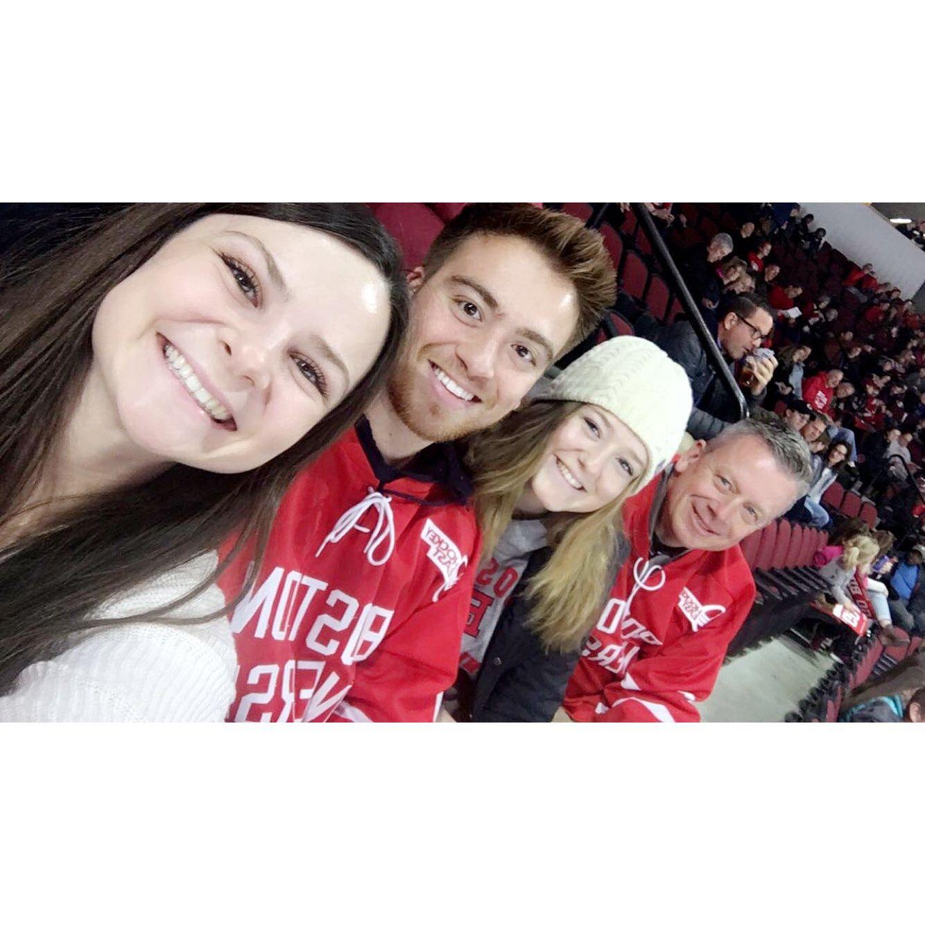 BU Hockey Games