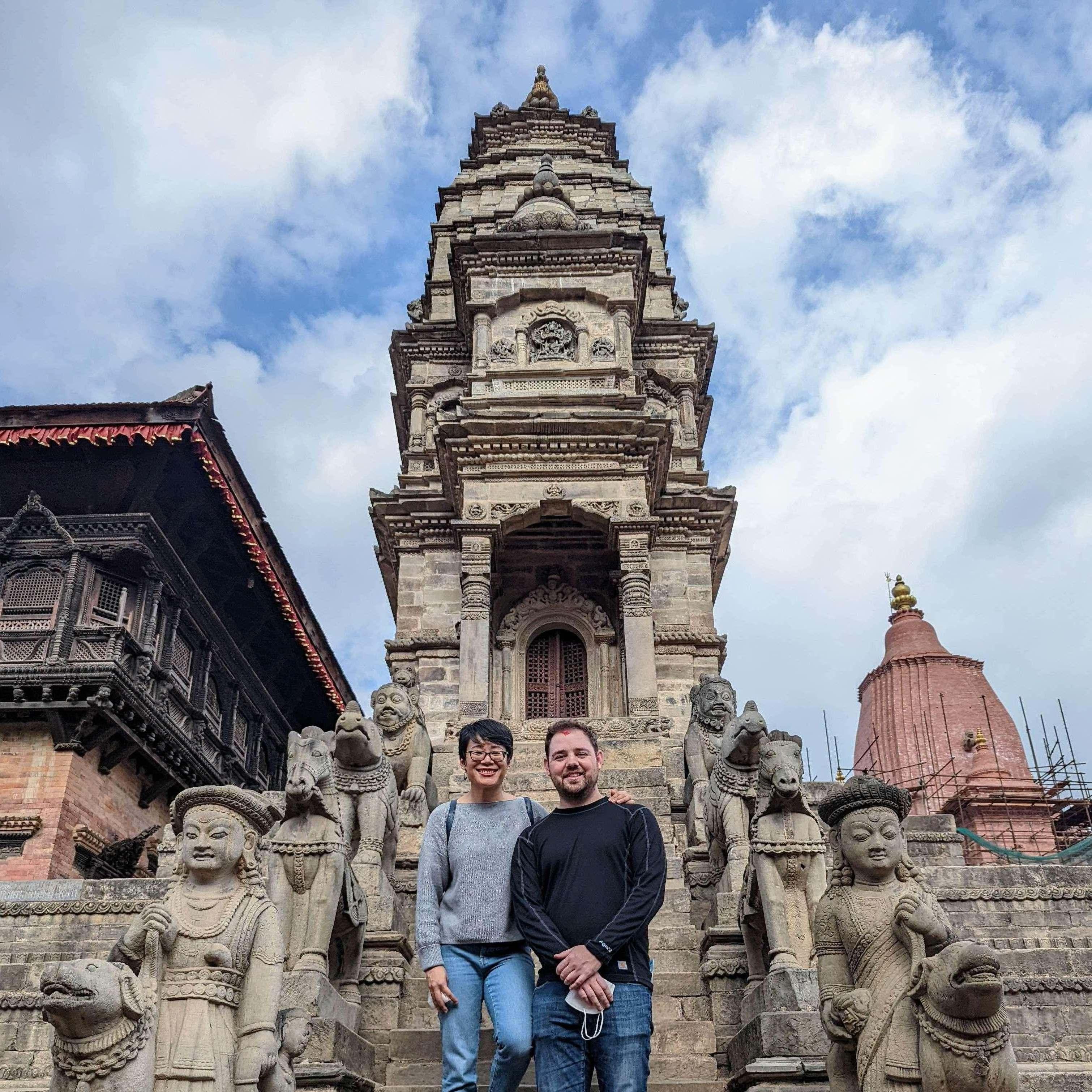 Matt's visit to Bhaktapur Durbar Square in Nepal