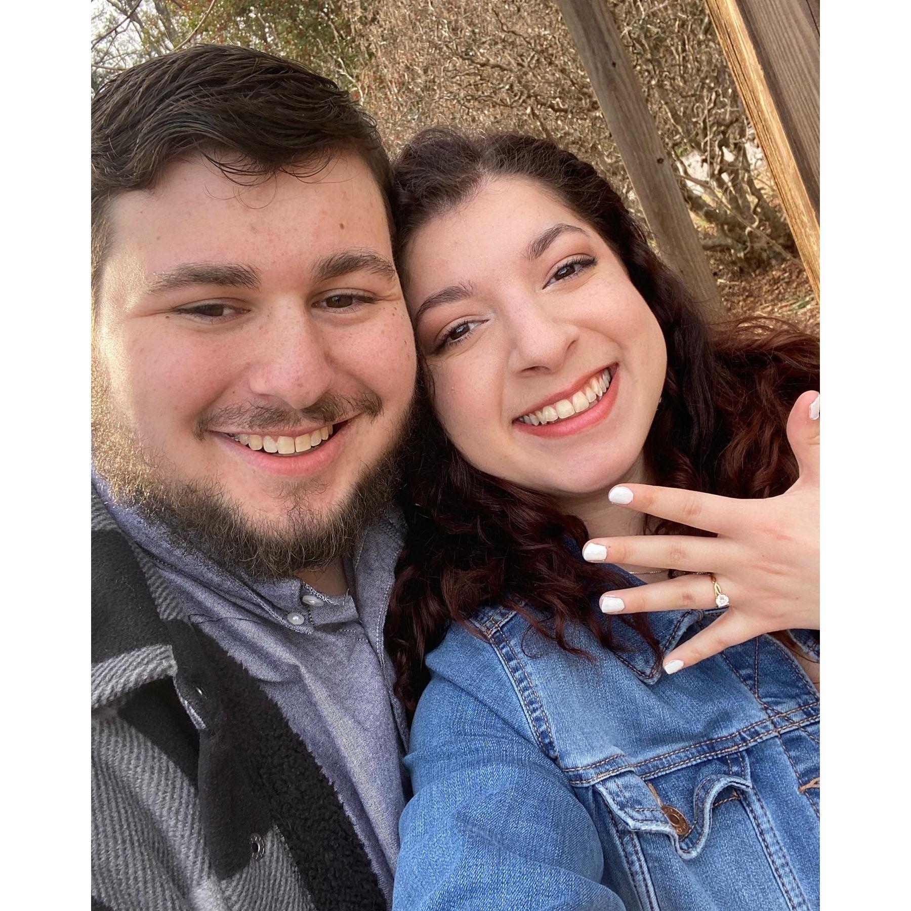 We were both so ecstatic!