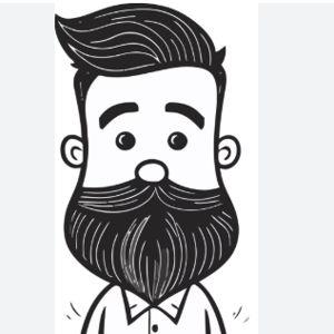 1 ano de barba feita pro noivo!