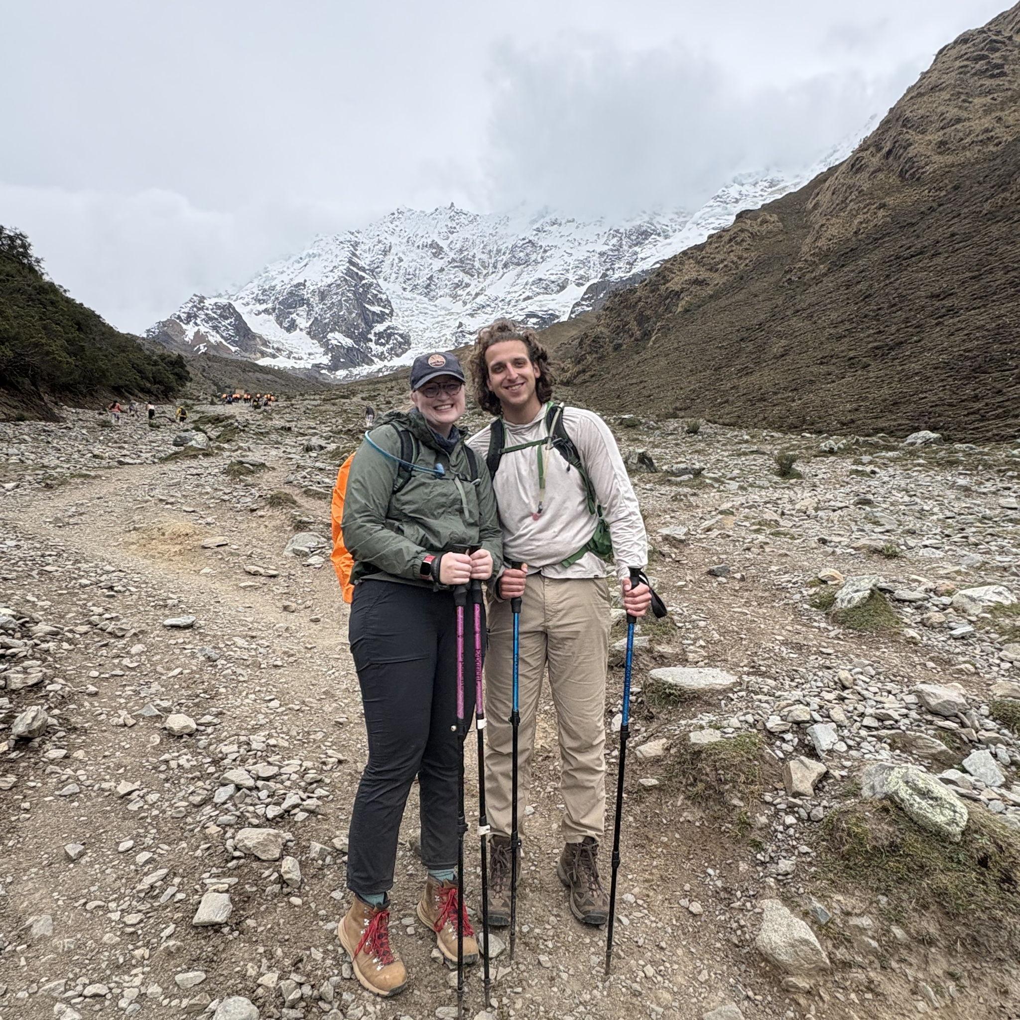 On the Salkantay trail to Machu Picchu