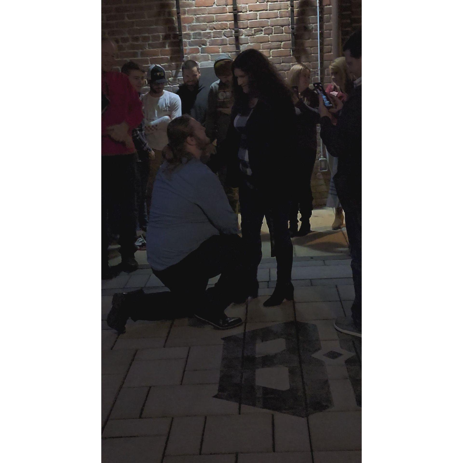 Our engagement!