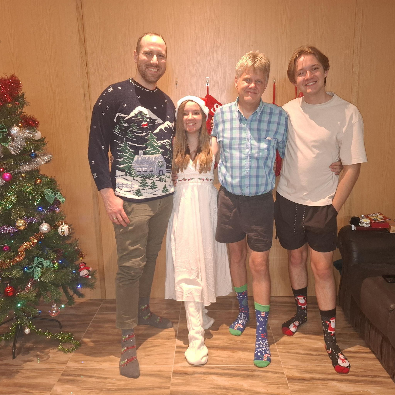 Christmas with the Coetzee's.