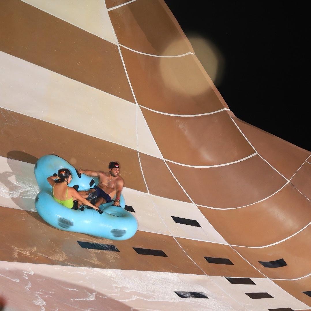Water slide!