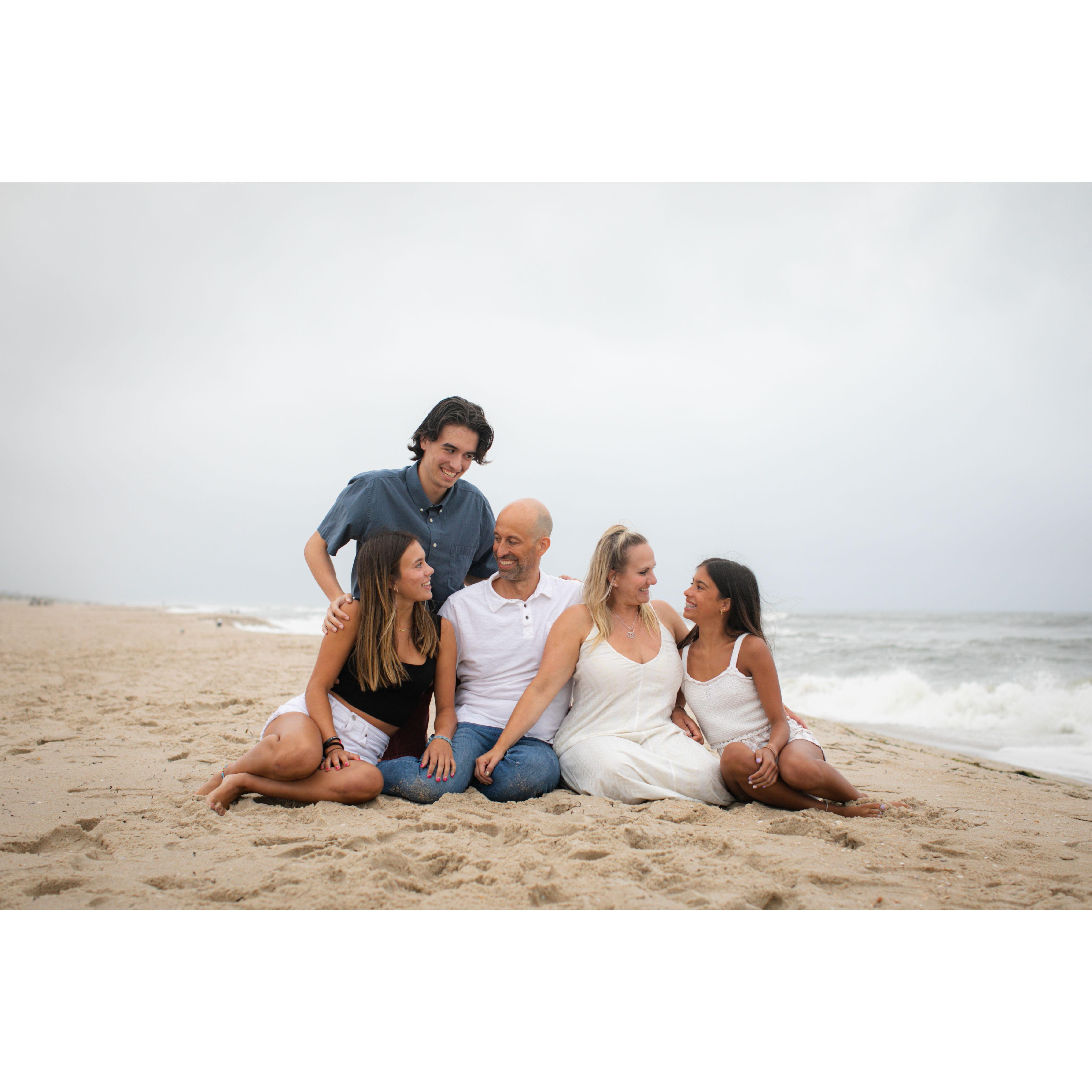 Family Picture at Long Beach Island