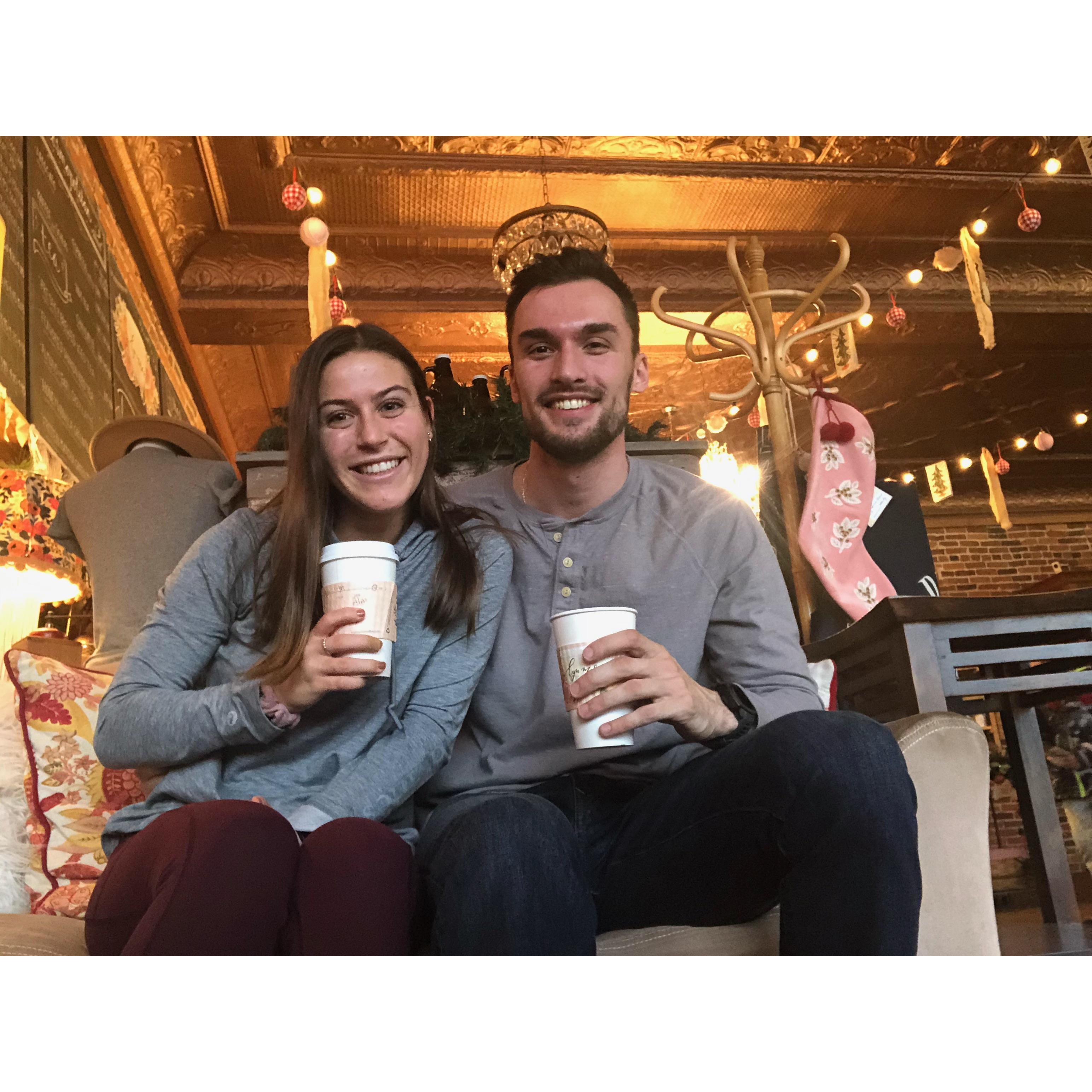 Many many coffee shop dates!