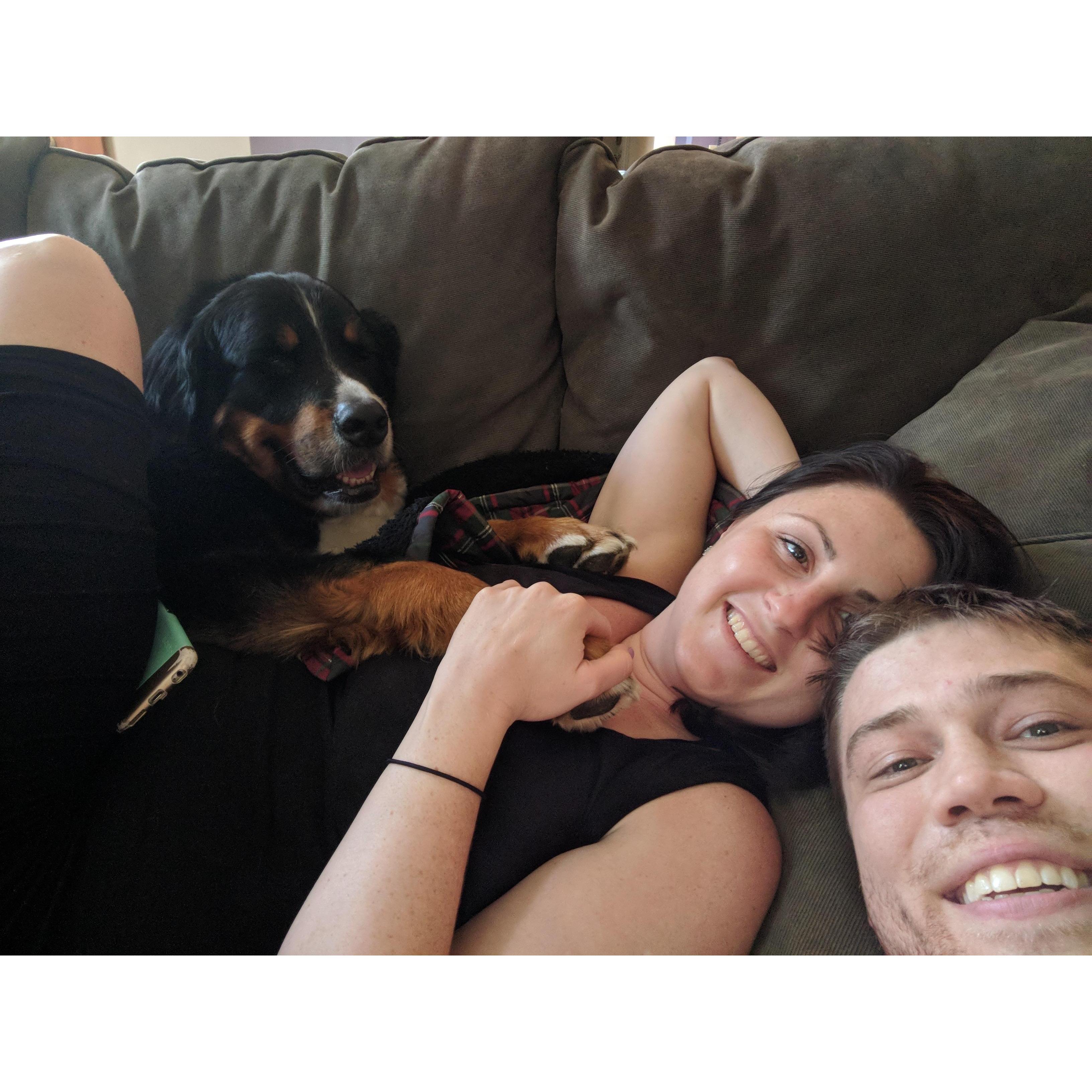 Lounging on Todd Dr