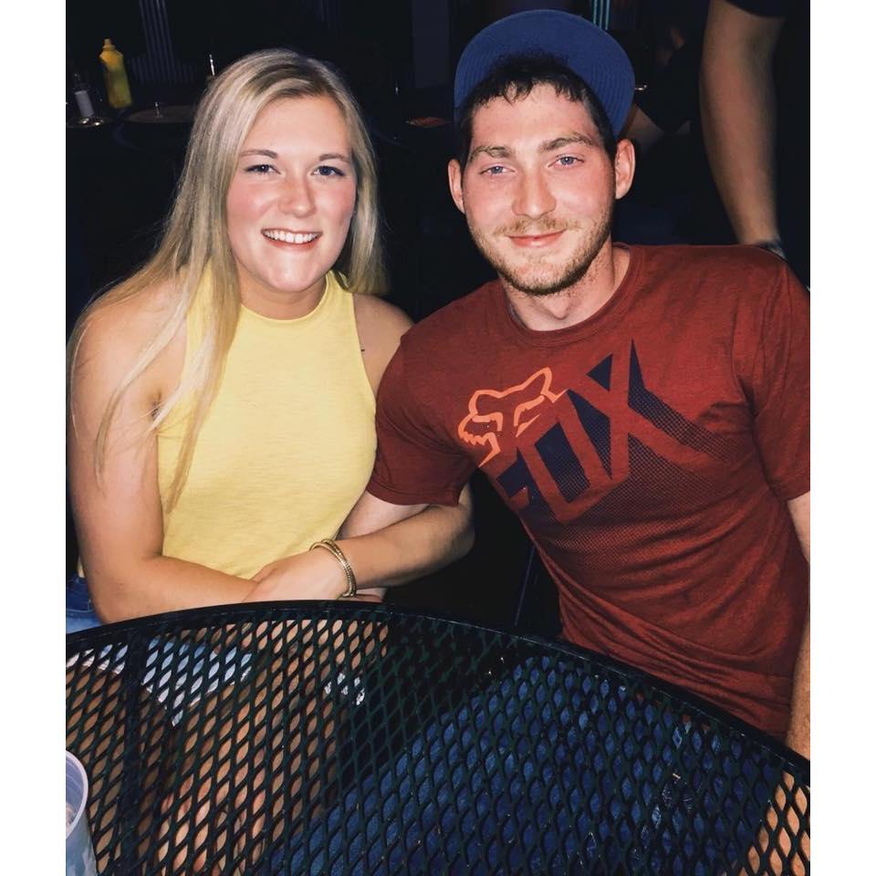 One of our first pictures together as a couple.