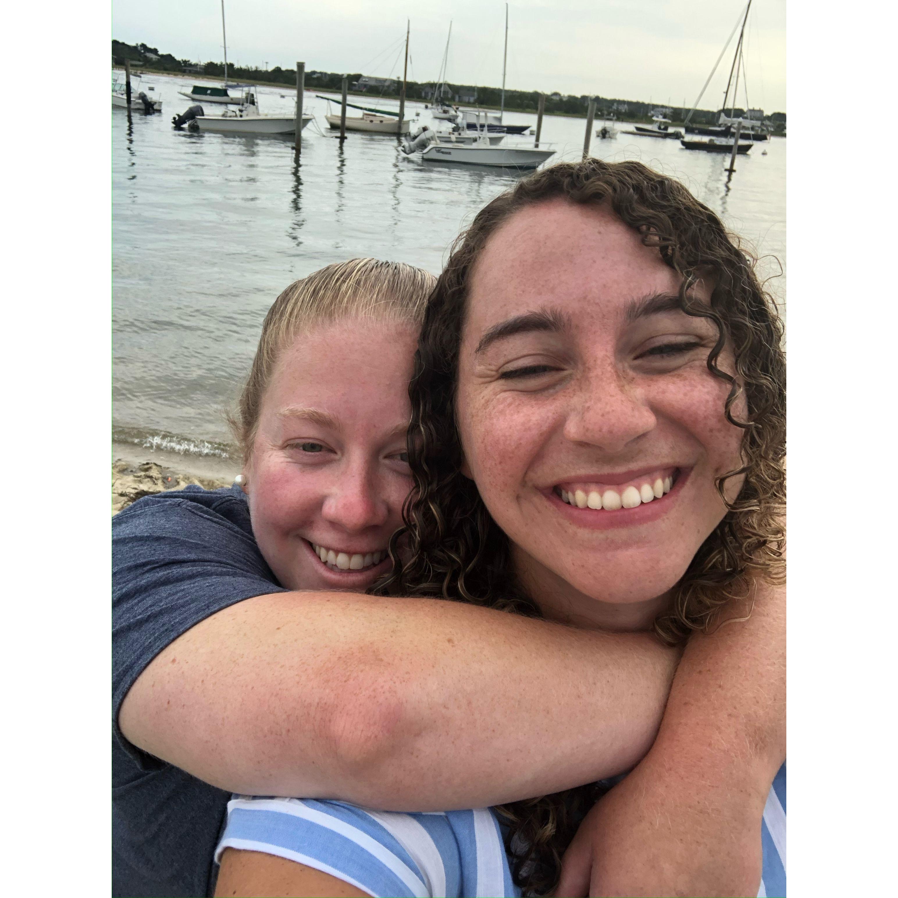 August 2020 - Elizabeth took Shannon to her favorite place, Martha's Vineyard, for the first time. It is now their favorite vacation spot!