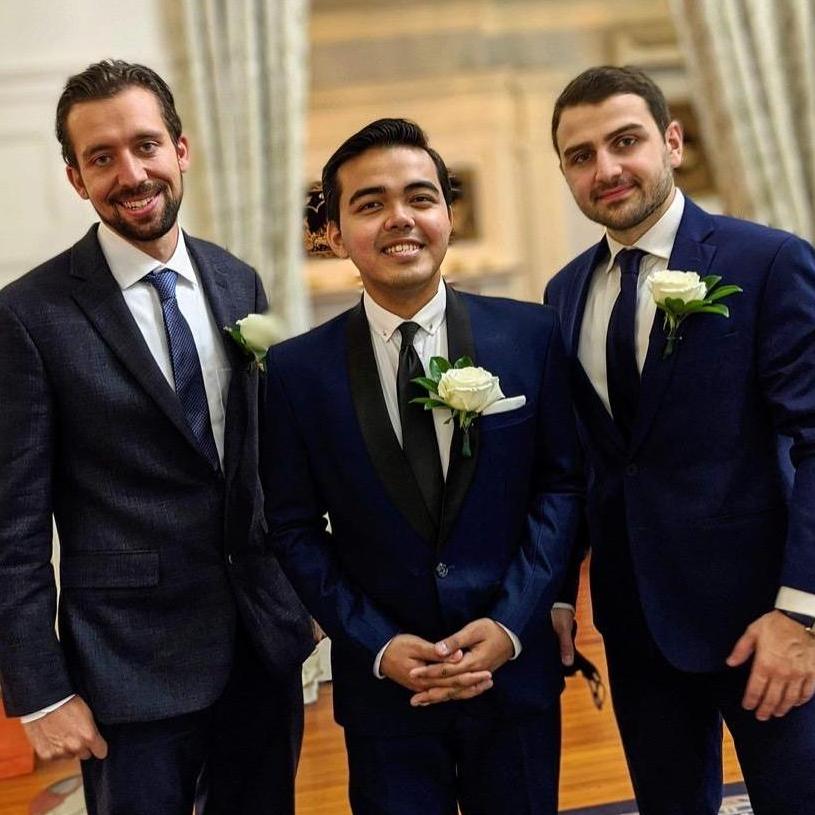Groomsmen (Jake Meyers, Joseph Jorjoliani)