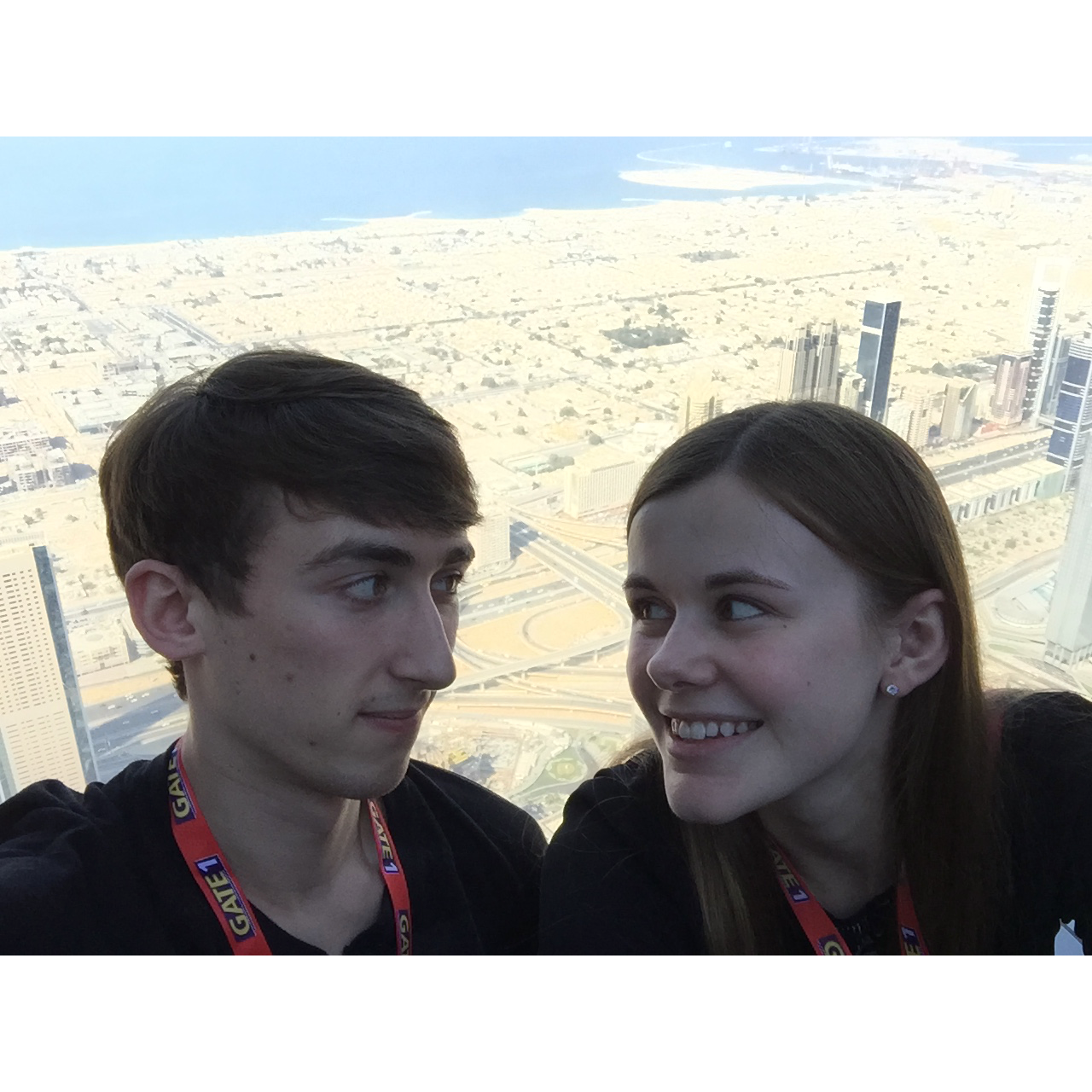 2015 - Dubai, UAE - Top of the Burj Khalifa