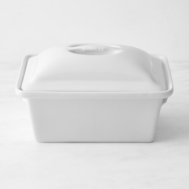 Pillivuyt Covered Oven to Table Square Baker