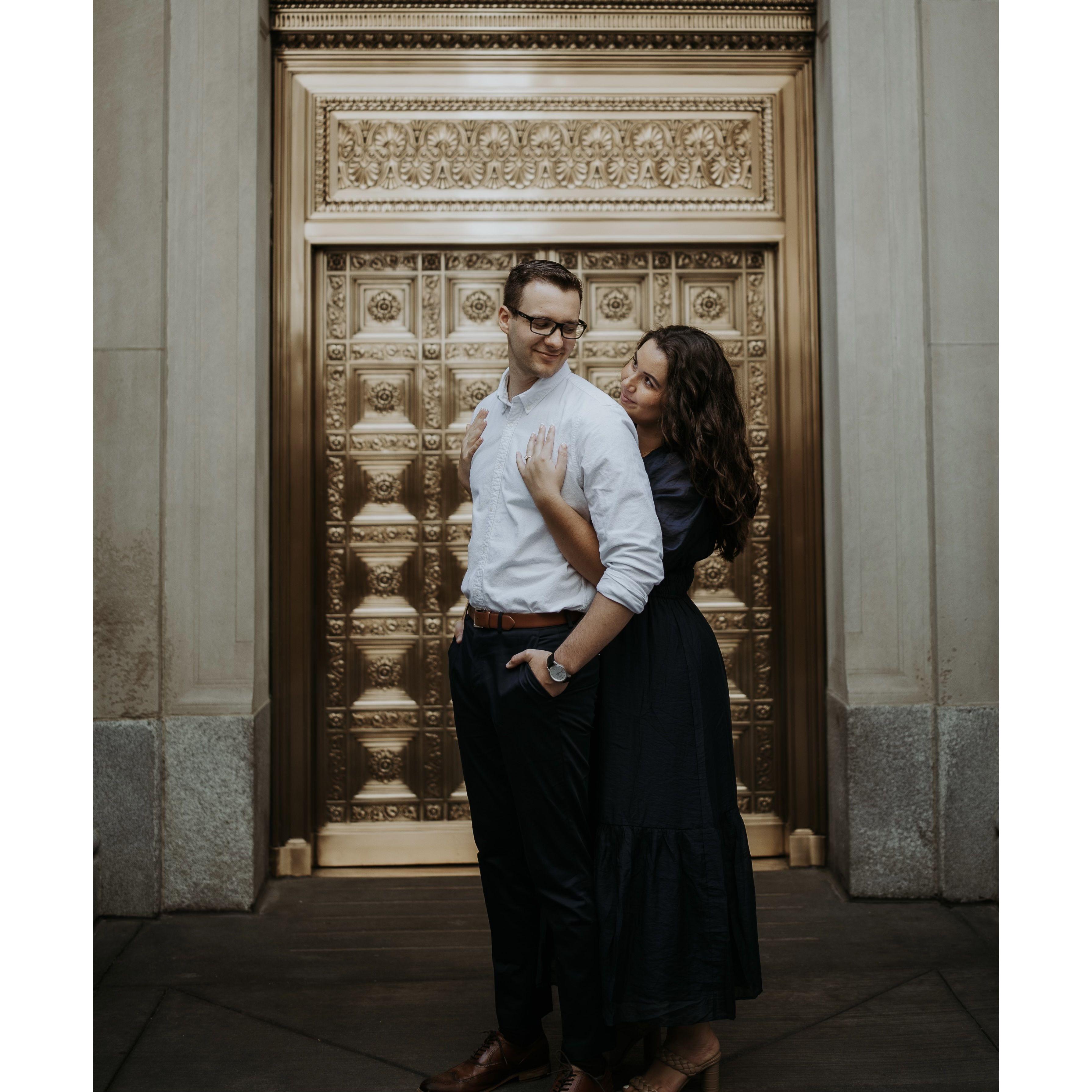 Engagement photo💜