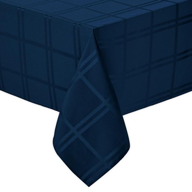 Wamsutta® Solid 60-Inch x 140-Inch Oblong Tablecloth in Indigo