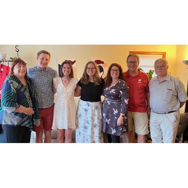Visiting our granddaughter in Wisconsin