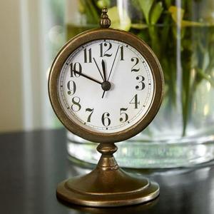 Chrysler Brass Desktop Clock