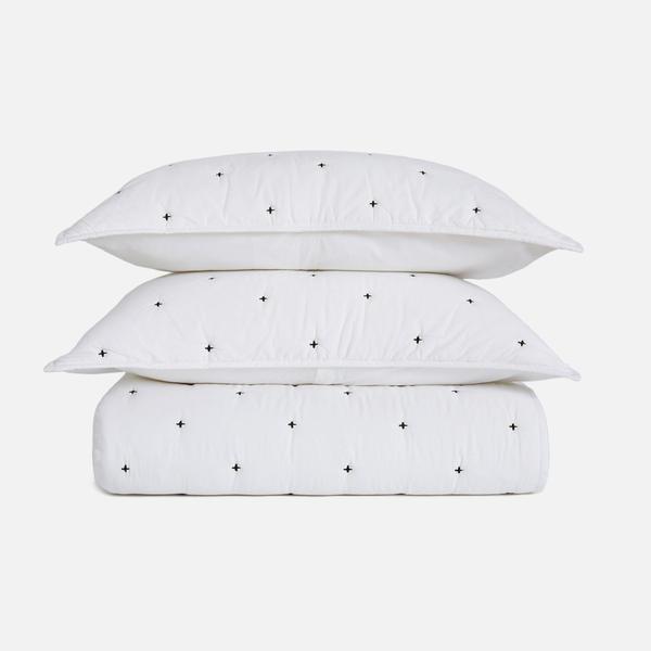 Lightweight Quilt Set - Navy