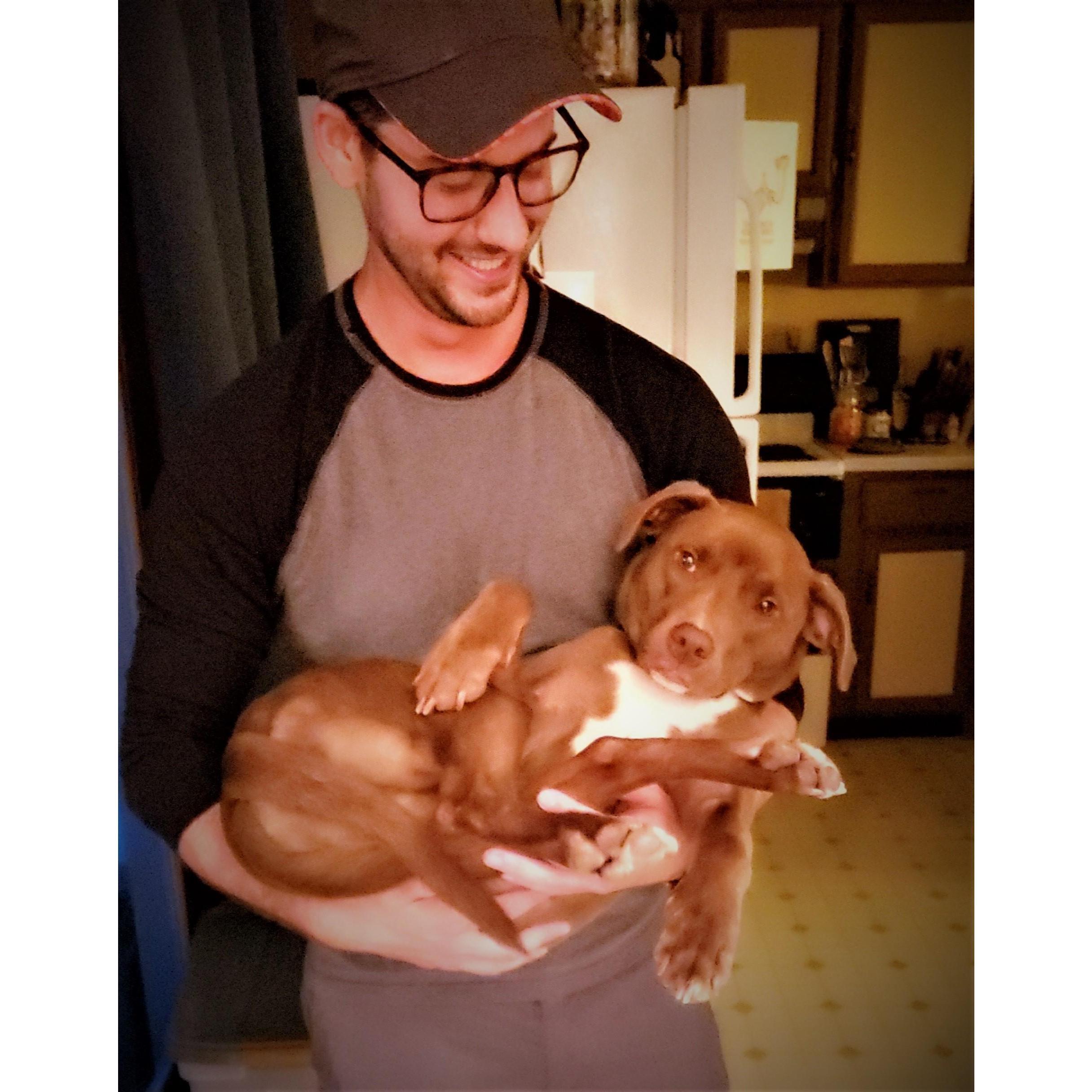 We work hard so Roxy can have a better life