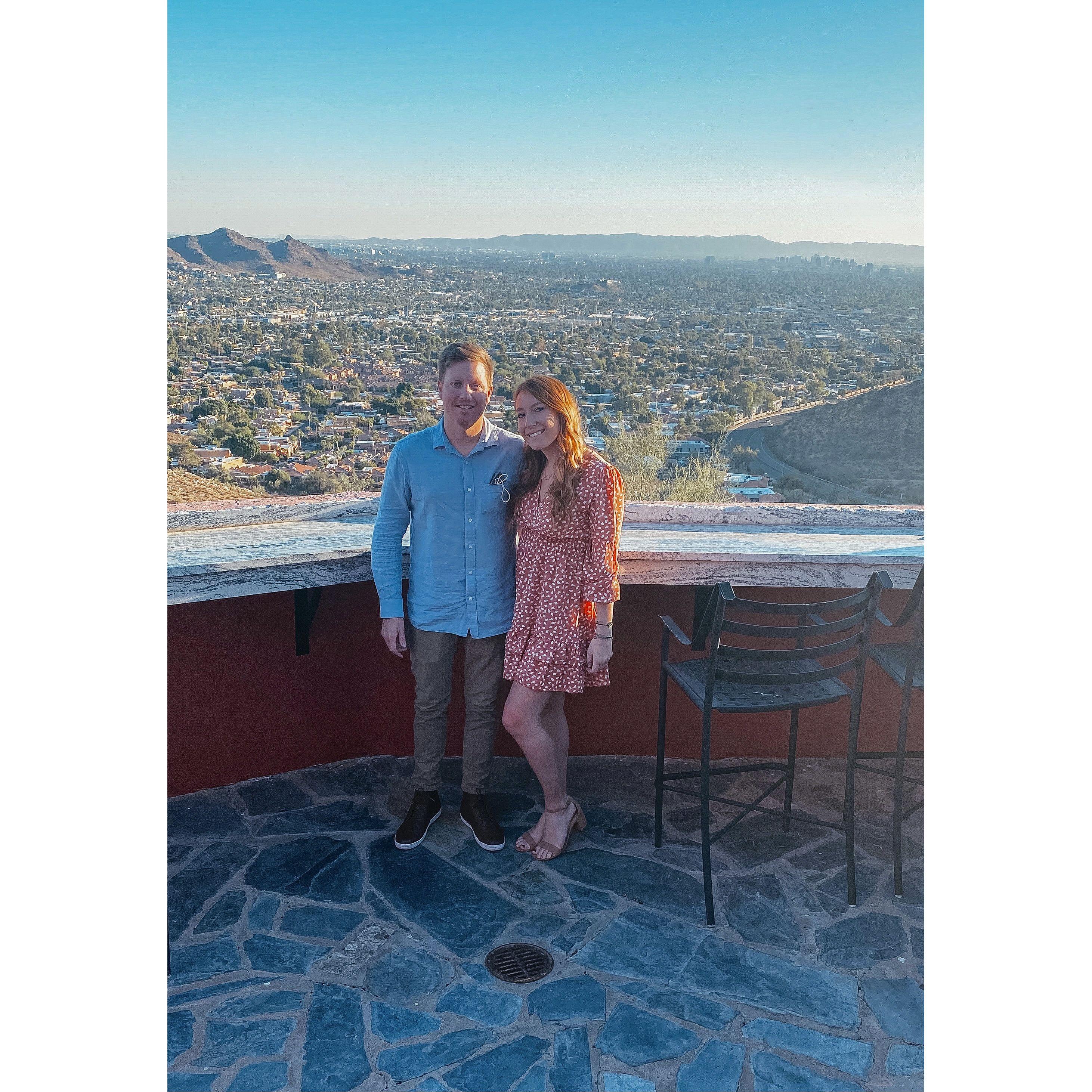 Our first time together at Different Pointe of View.