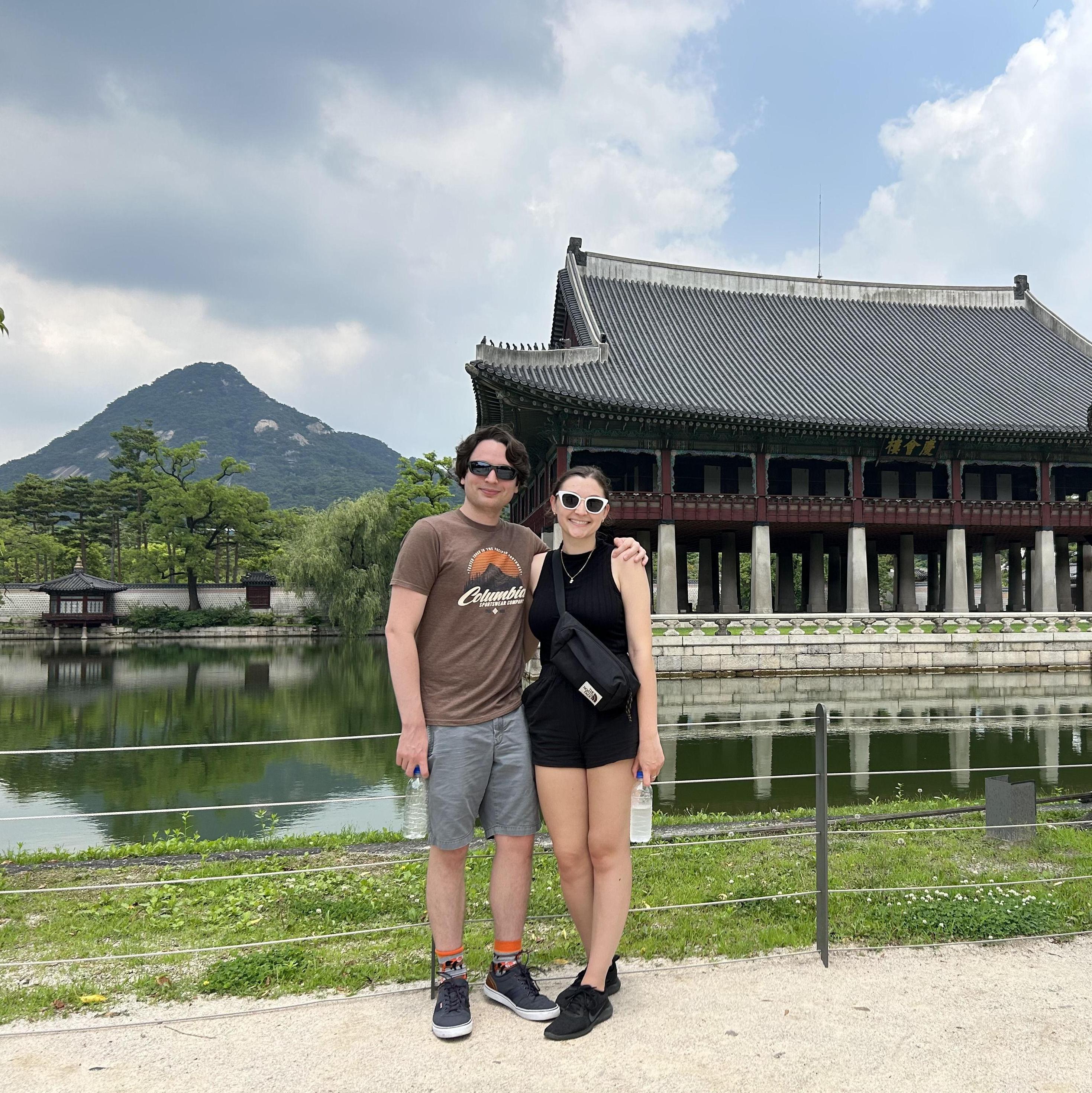 Beginning of our first trip to Asia with a tour of Seoul!
