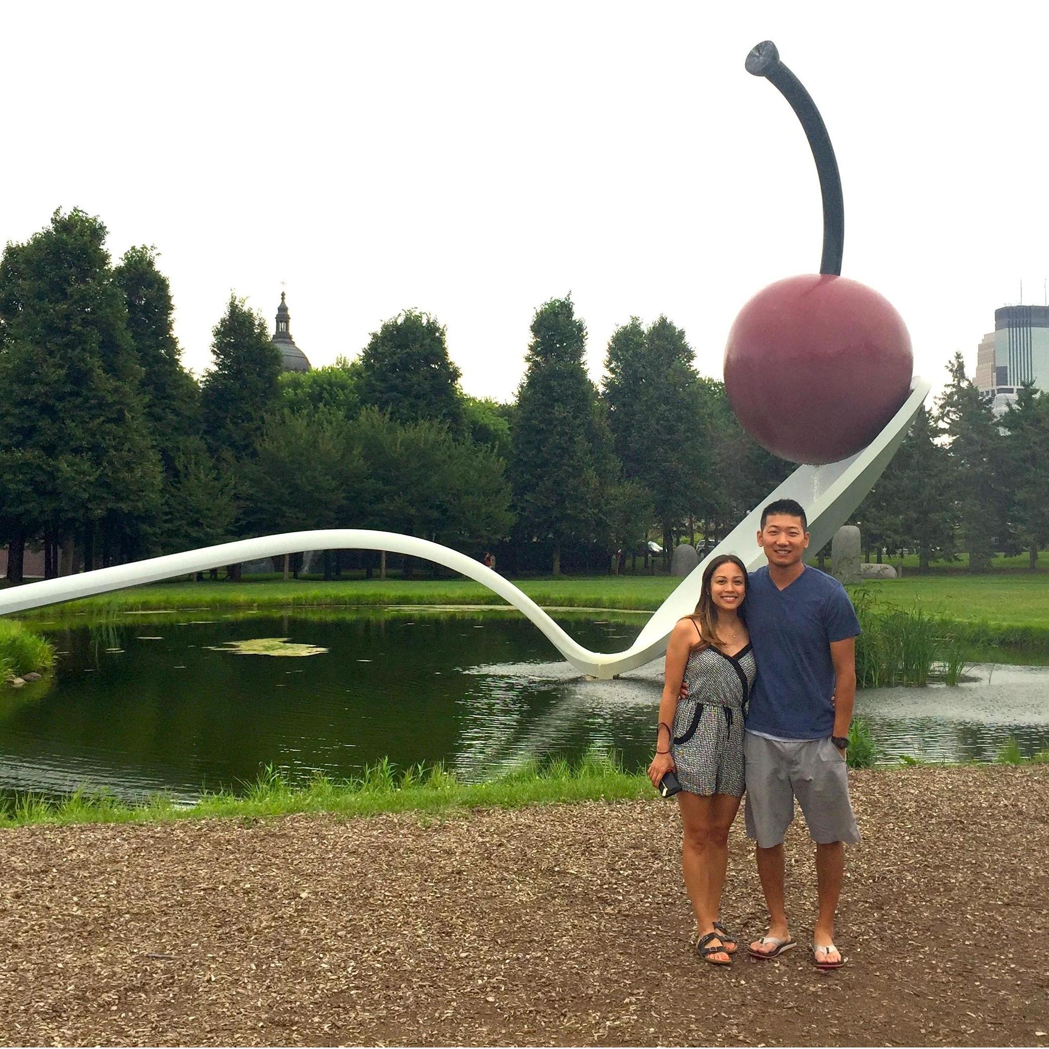 8/2015 Charlene's first visit to Andrew's hometown in MN.