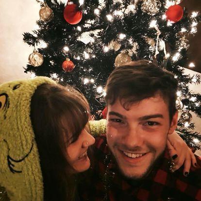 First holiday season together, 2017. M thought a month of dating was good enough to pull out the Grinch onesie. She's lucky H stuck around. It was a sight.