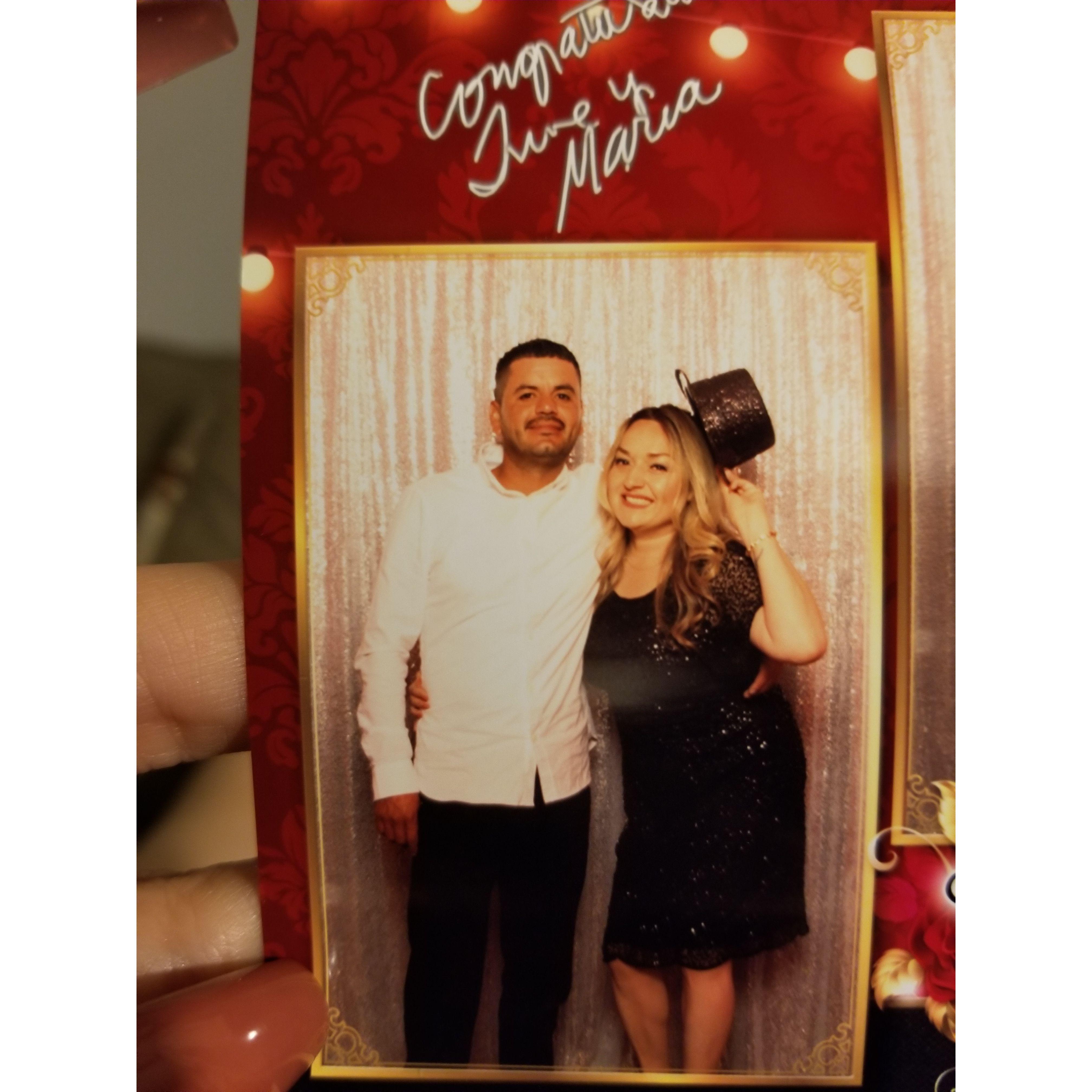 Our first picture together