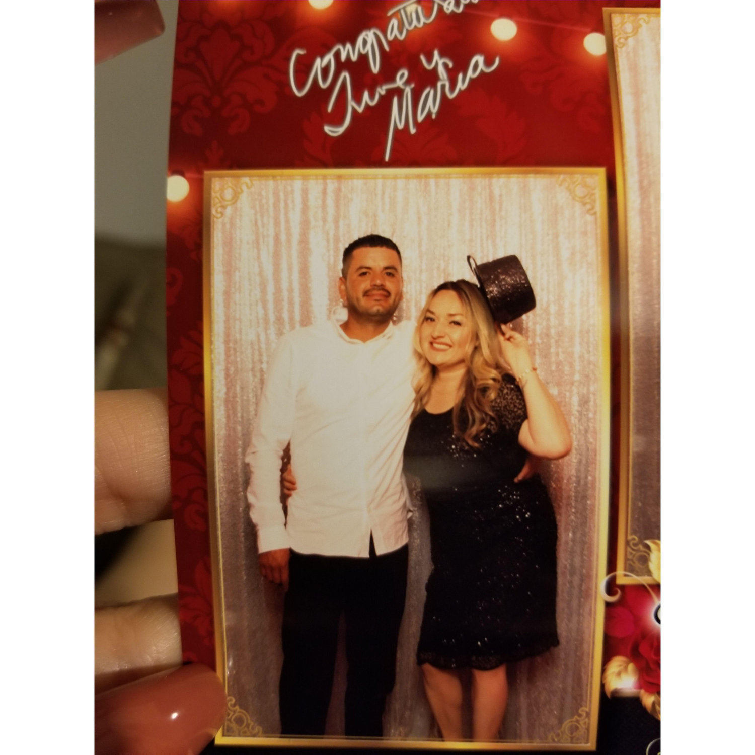 Our first picture together