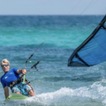 Kitesurfing