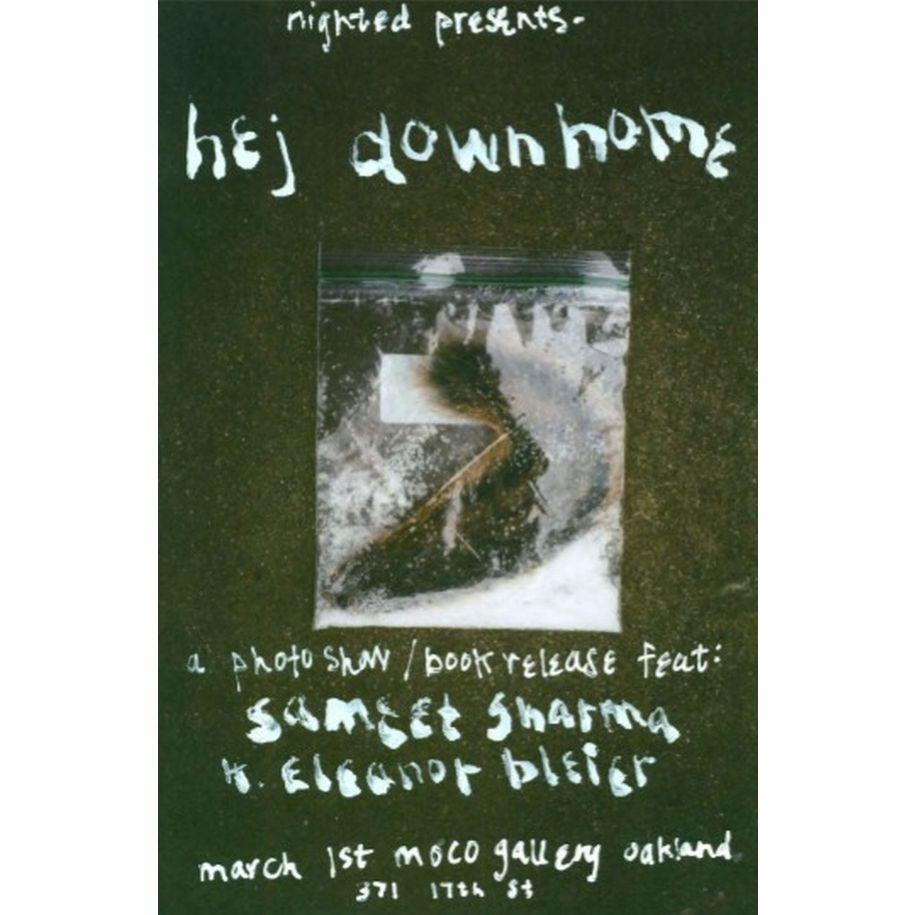 Flyer from the art show where we first met, 2013