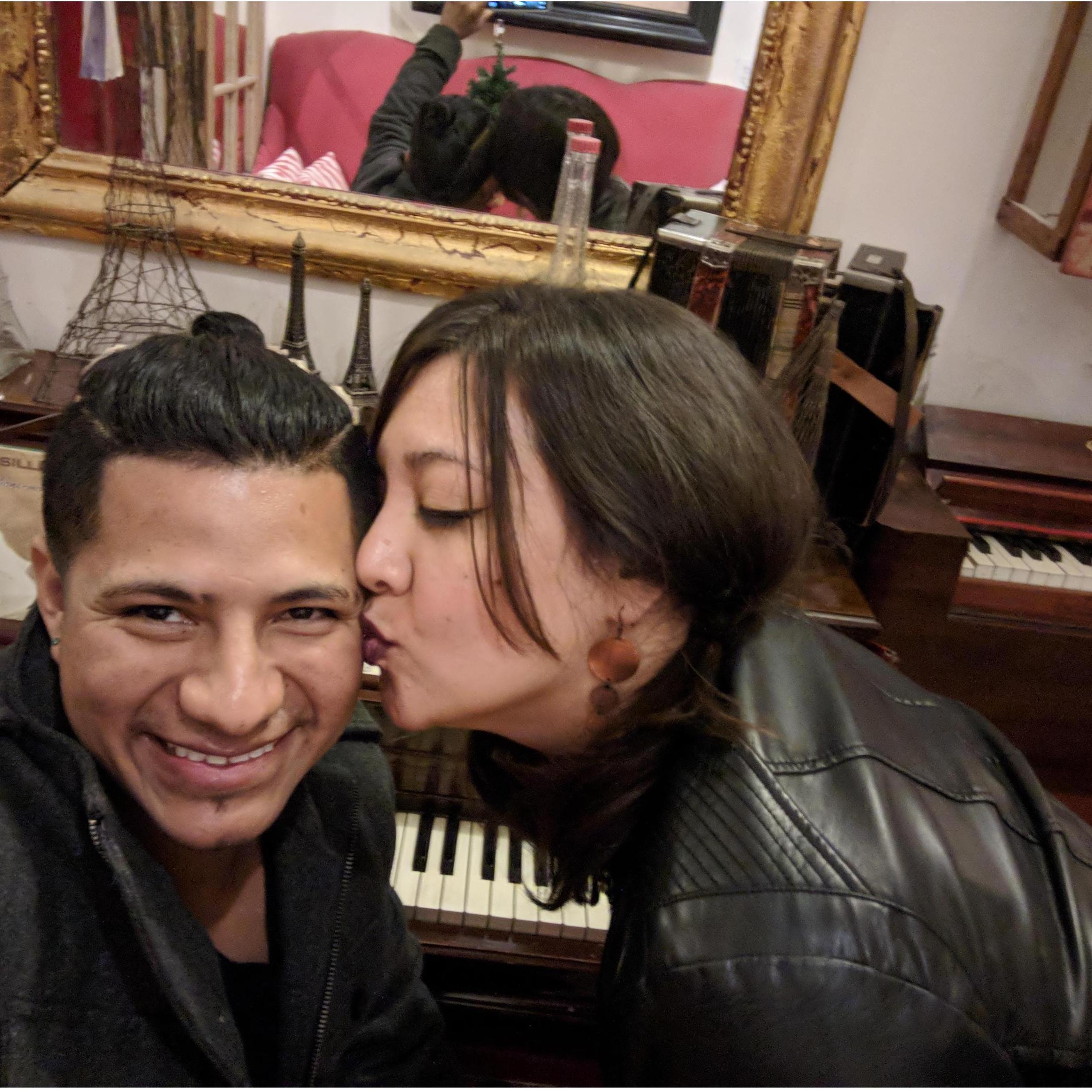 Fast forward to our first anniversary. If you're ever near Santa Rosa/Petaluma....go stay at the Metro Hotel. It's quirky fun!
