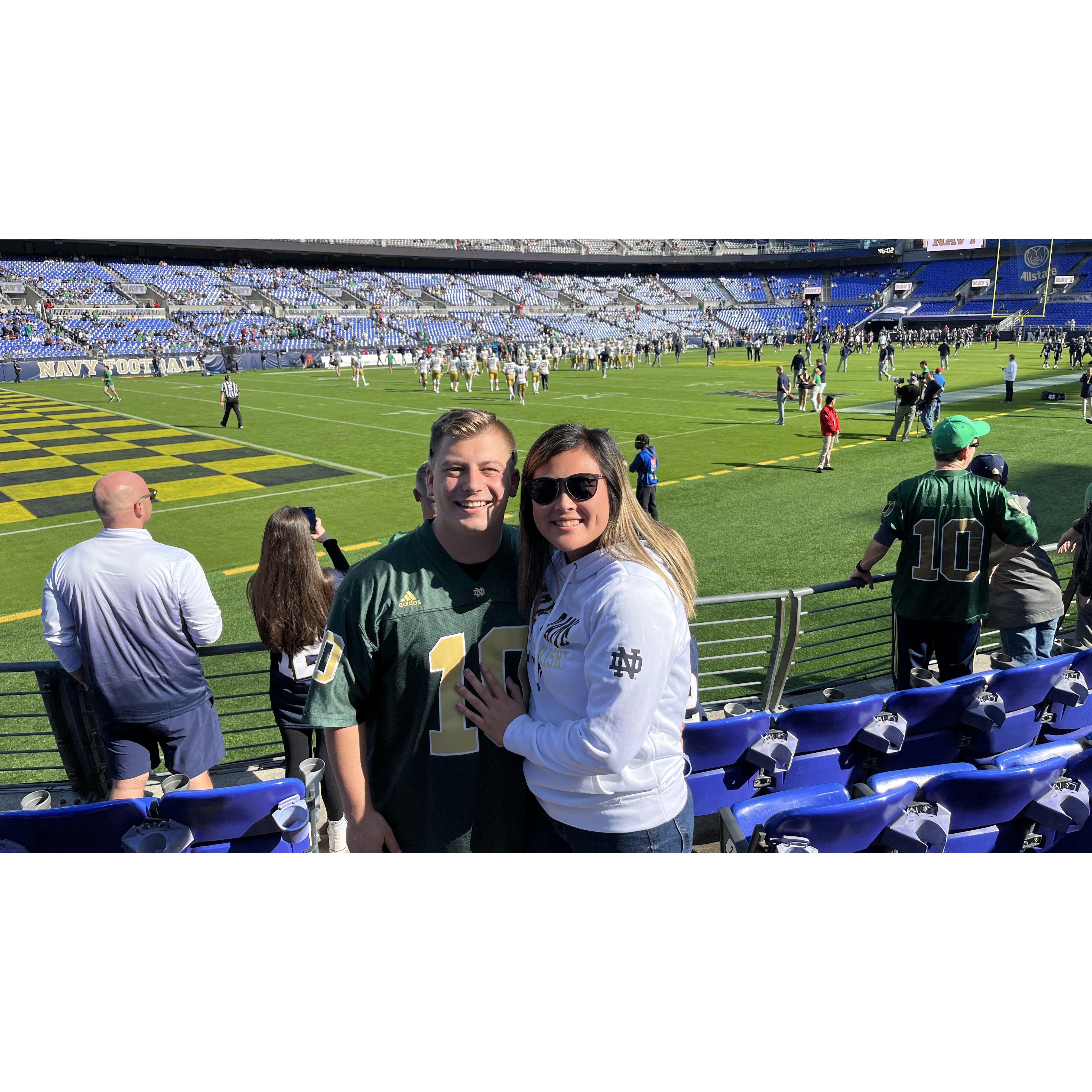 Notre Dame Game - November 2022