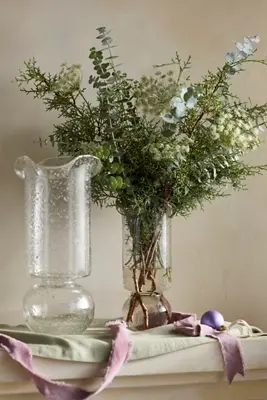 Blown Glass Bulb Vase