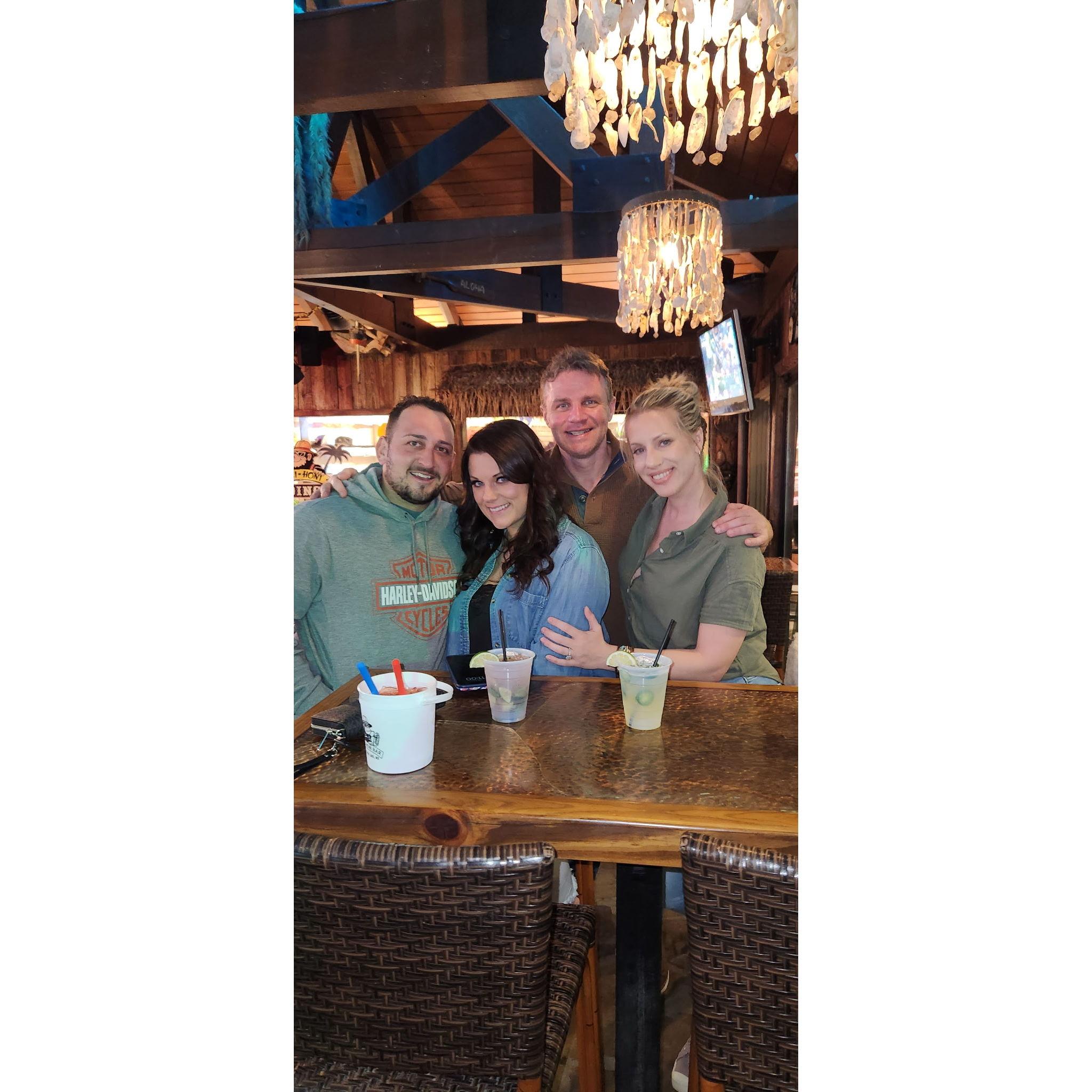 In Deep Creek, MD with Jess and CJ for Jess' birthday weekend