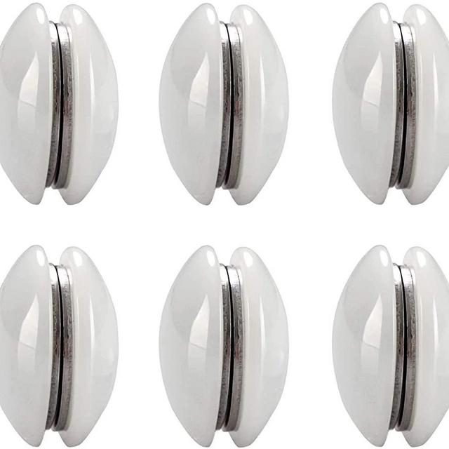 Magnetic Shower Curtain Weights 6 Sets (Pack of 12)